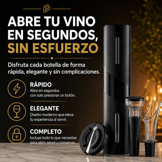 Destapador Eléctrico Recargable