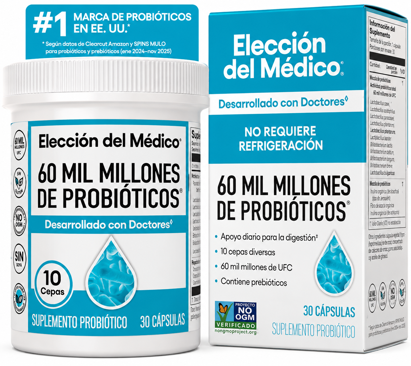 Physician's CHOICE Probiotics 60 Billion