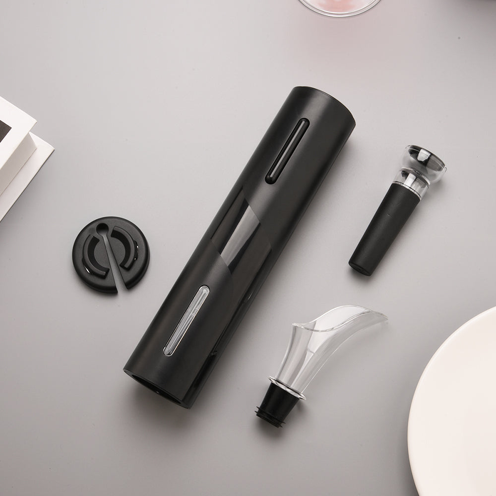 Destapador Eléctrico Recargable 5 en 1 – Kit Premium para Vinos