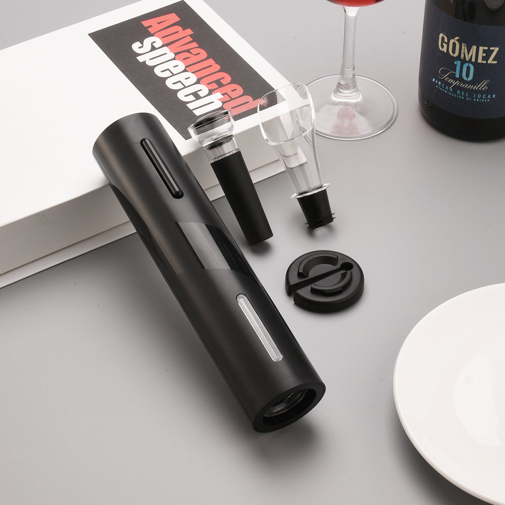 Destapador Eléctrico Recargable 5 en 1 – Kit Premium para Vinos