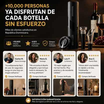 Destapador Eléctrico Recargable